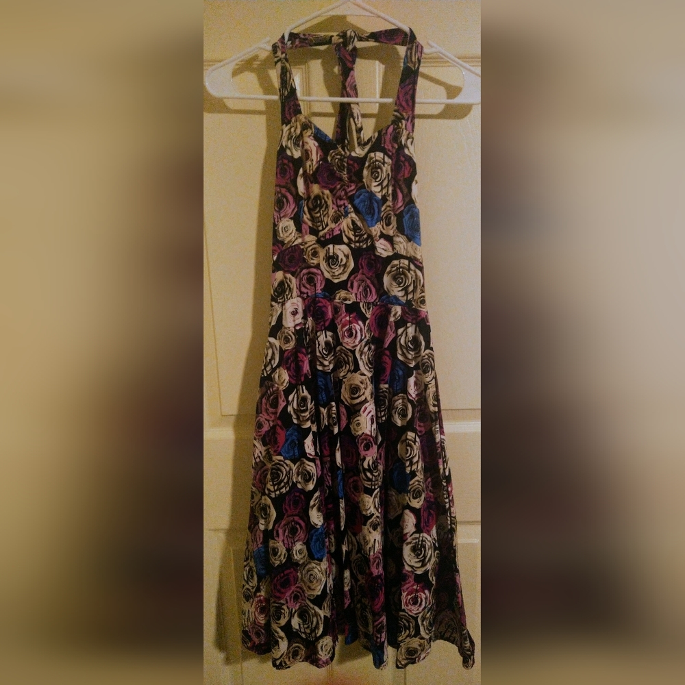 Hearts and Roses Bleeding Roses Dress M 12 Australian